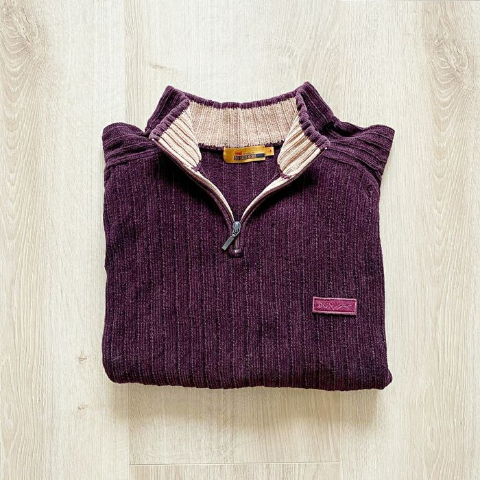 DGN Dos Galgos Negros Pull de Montagne violet Homme Exclusive Collection Warmwear (Taille L)