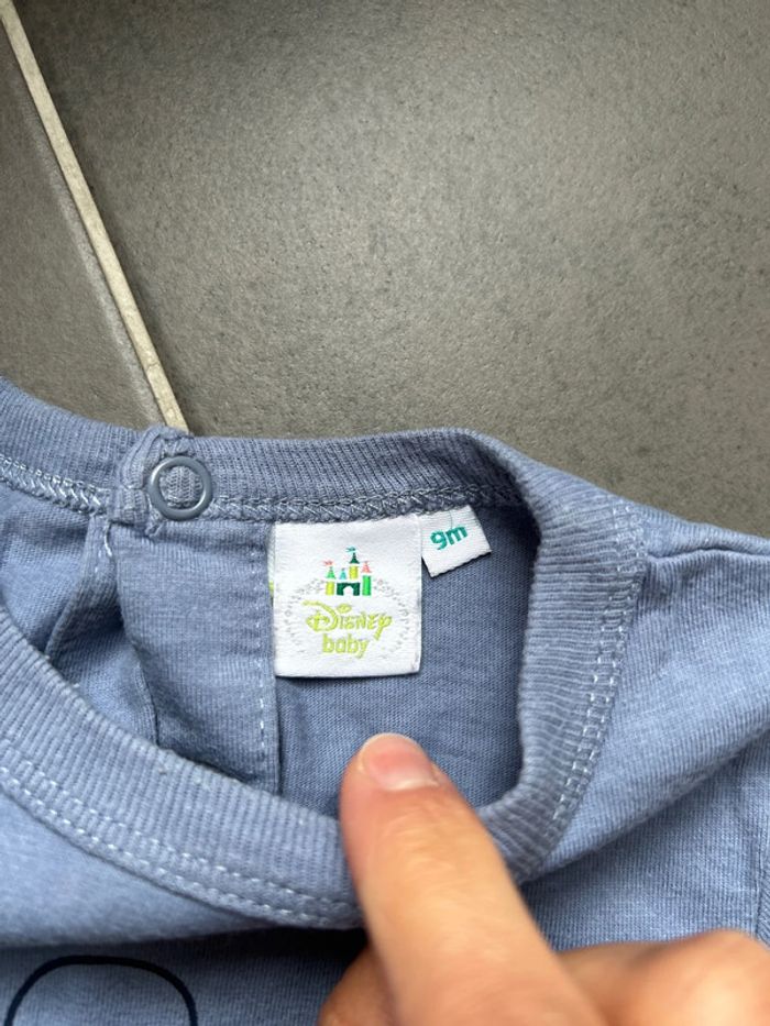 Lot de 2 Pyjamas grenouillères 1 pièce léger manches longues Disney bébé garçon - photo numéro 3