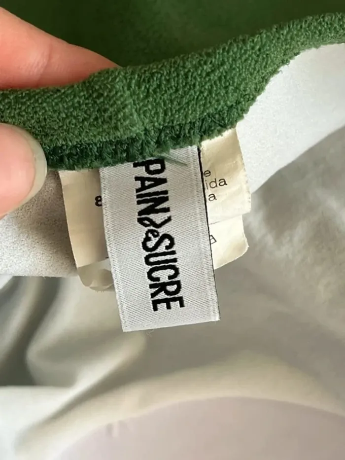 Maillot de bain 1 pièce bustier vert Pain de Sucre - photo numéro 4