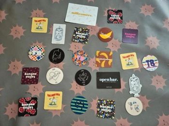 Lot magnets aimants goodies tajine banane