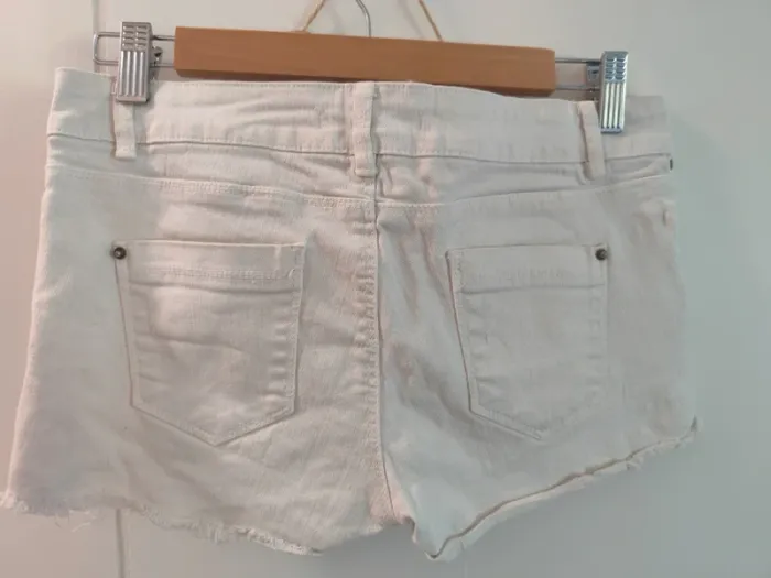 Mini short blanc - photo numéro 2