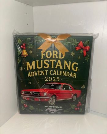 Calendrier de l’avent mustang Noël mini voiture