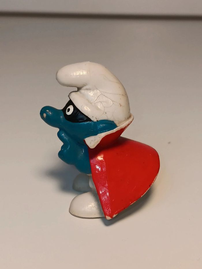 Figurine vintage 1981 Schtroumpf voleur peyo W.germany - photo numéro 4
