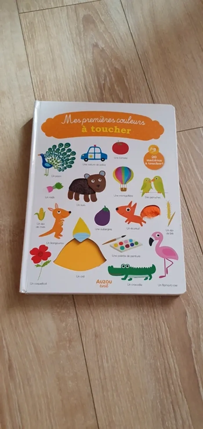 Mes premieres couleurs à toucher