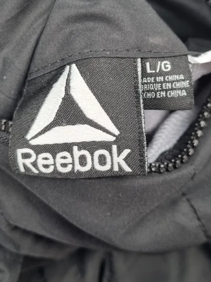 Doudoune Reebok réversible noire/grise taille L Femme (mesures en photos) - photo numéro 11