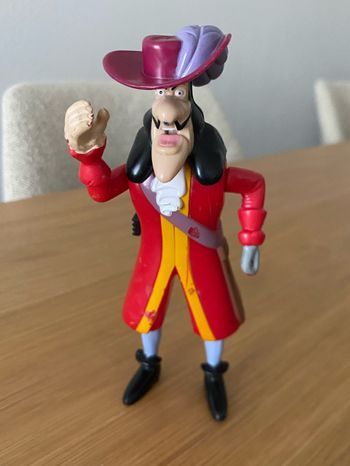 Peter Pan Capitaine Crochet 15 cm figurine vintage