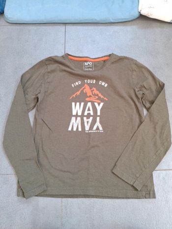Tee shirt manche longue 12 ans