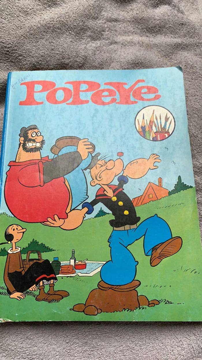 Lot de 3 coloriages des années 1980 - photo numéro 6