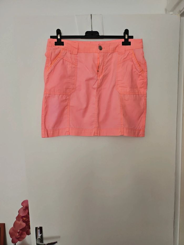 Jupe courte rose
