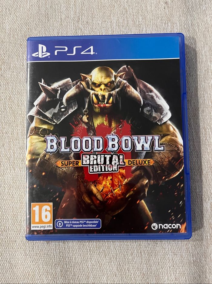 Jeu ps4 blood bowl brutal édition