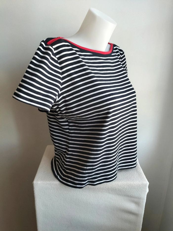 T Shirt Marinière Femmes Tommy Hilfiger - XL - photo numéro 3
