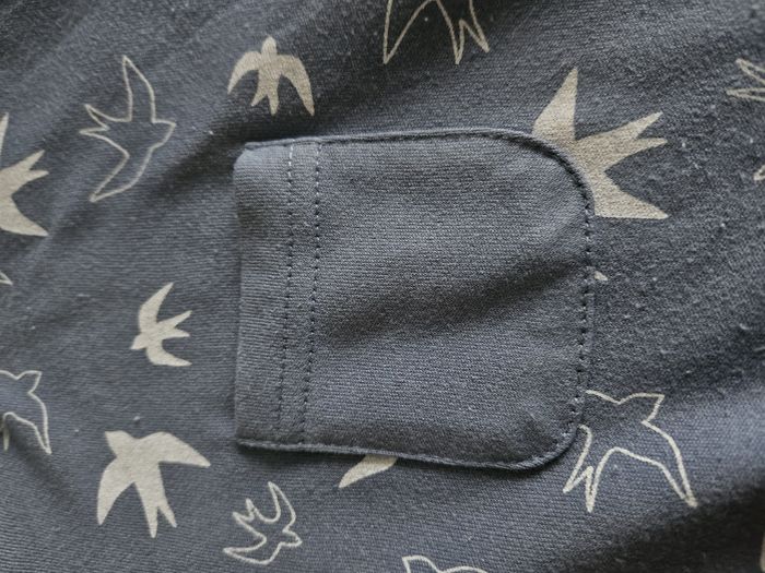 Chemise de nuit thermique Thermolactyl en maille interlock femme - Bleu imprimé - 46/48 (L/XL) - Dam - photo numéro 4