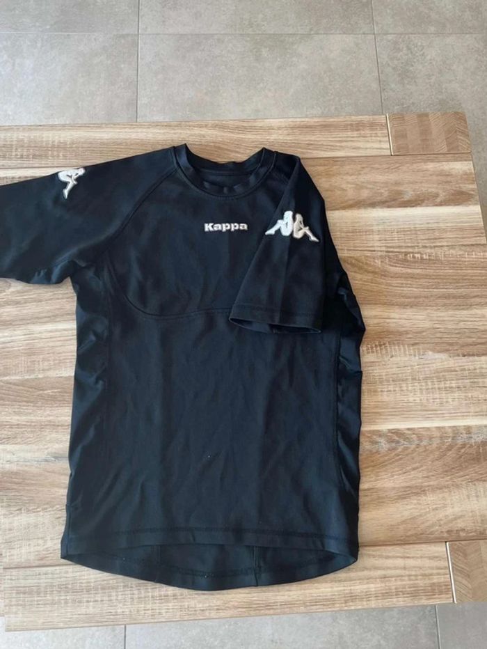T shirt noir kappa - photo numéro 3