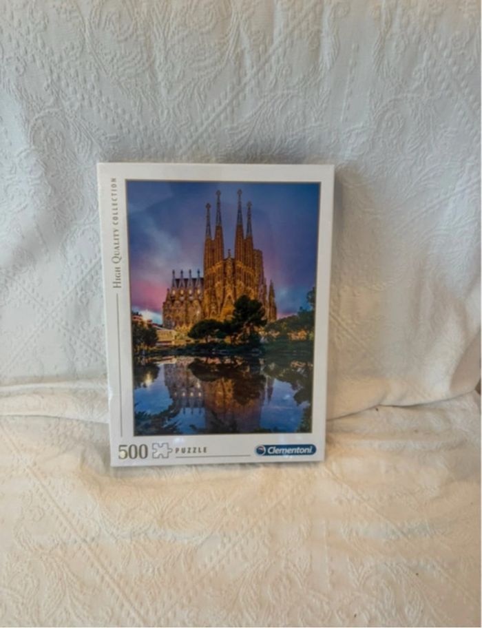 Puzzle 500 pièces - sagrada familia