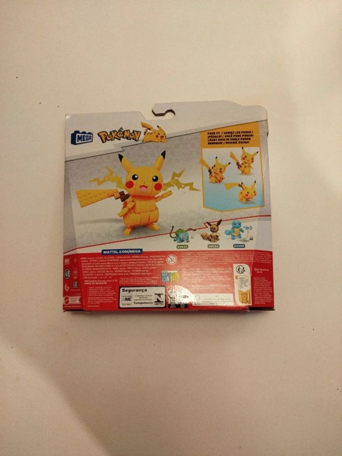 Mega Pokémon Pikachu 12cm neuf 211 pièces jouet enfant 7+ construction rare - photo numéro 2