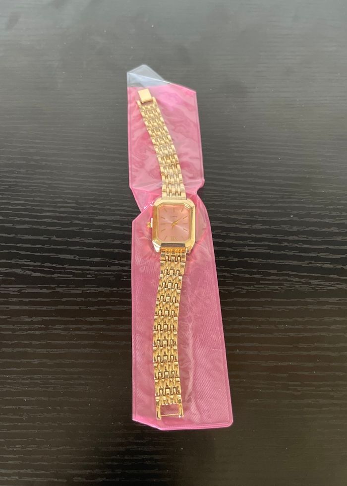 Montre Quartz Doré