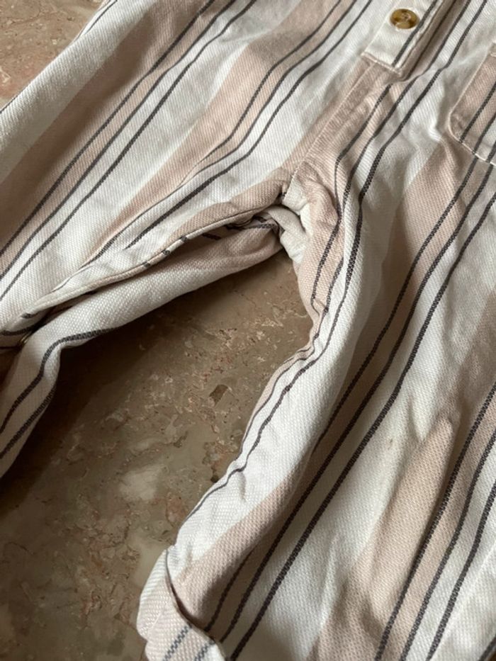 Combinaison salopette d’été garçon 12mois - photo numéro 2