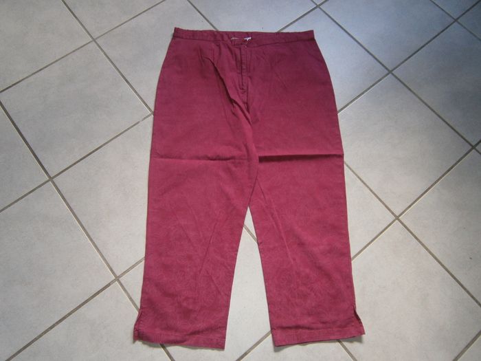 Pantalon été rose fuchsia Taille 42