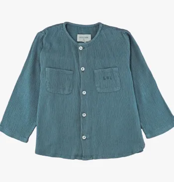 Chemise à manches longues 24 mois en coton Louis Louise