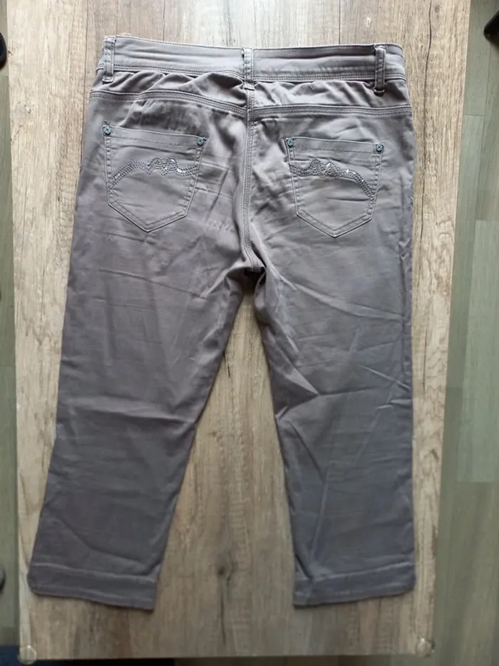 Panta-court taupe T40 - photo numéro 10