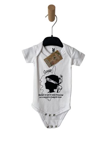 (NEUF) Body manches courtes Corse - 3 mois