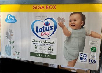 105 couches Lotus Baby T4+ 10-14kg