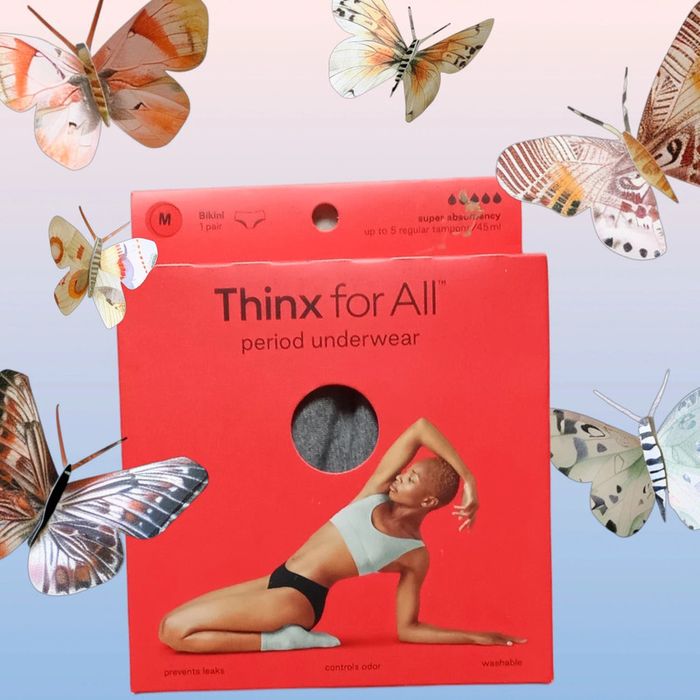 1 Culotte menstruelle grise - Taille M - Thinx for All