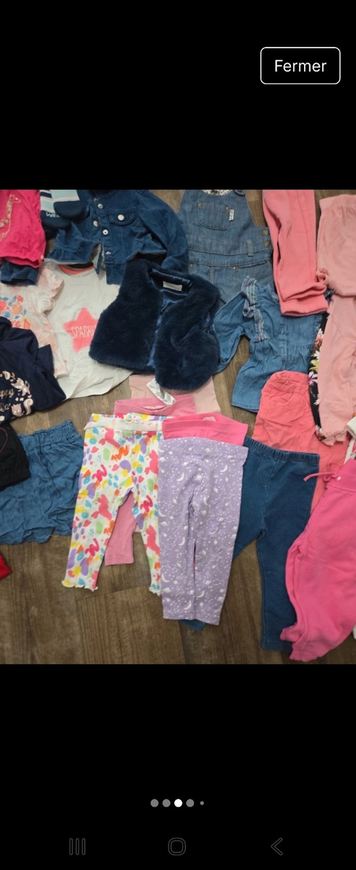 Lot 30 vêtements 12 18 mois - photo numéro 3