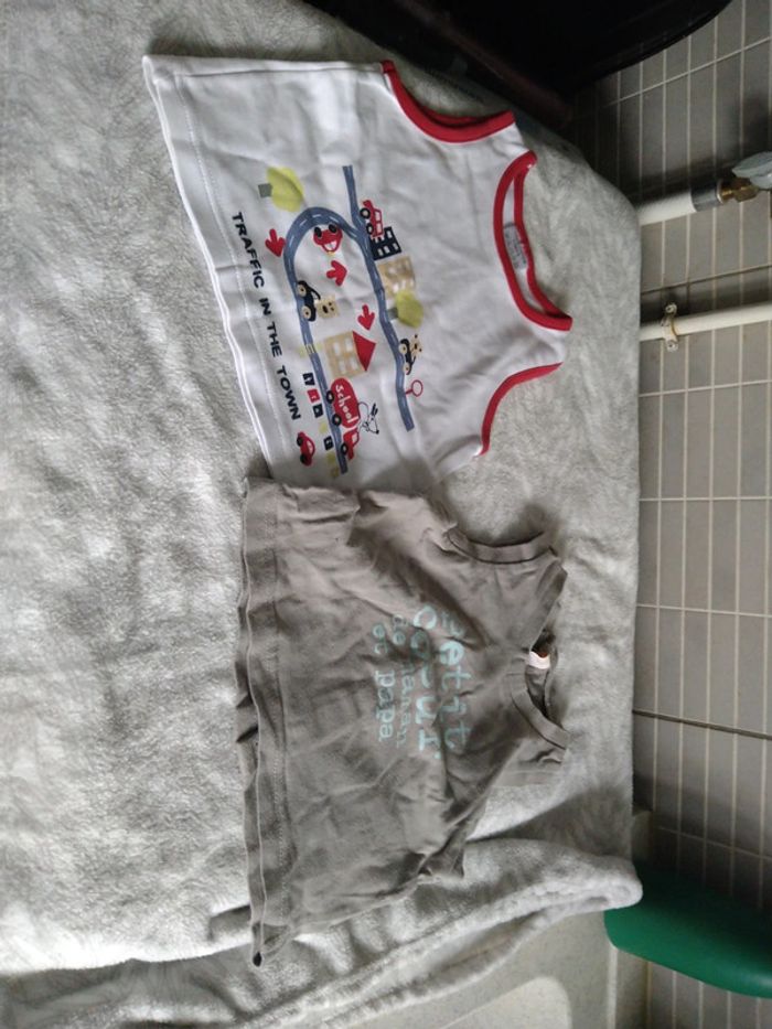 Lot de tee shirt 12 mois - photo numéro 2
