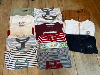 Lot 14 hauts manches longues