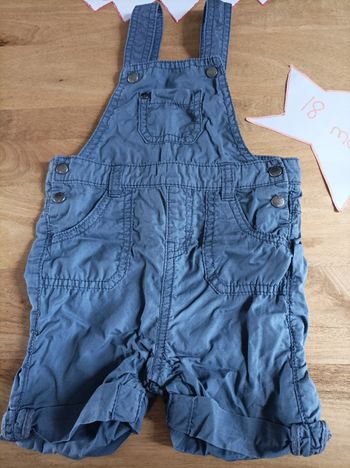 Salopette short Kiabi 18 mois