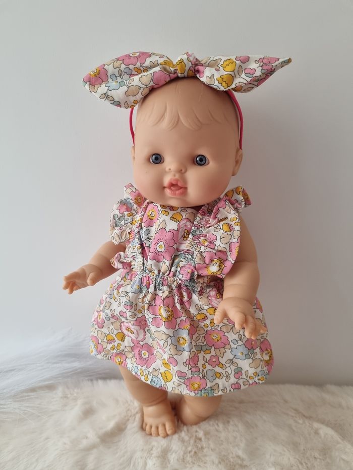 Robe et serre tête poupée - photo numéro 3