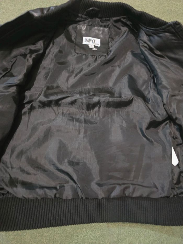 Manteau cuir garçon - photo numéro 3