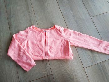 Gilet court 4 ans fille