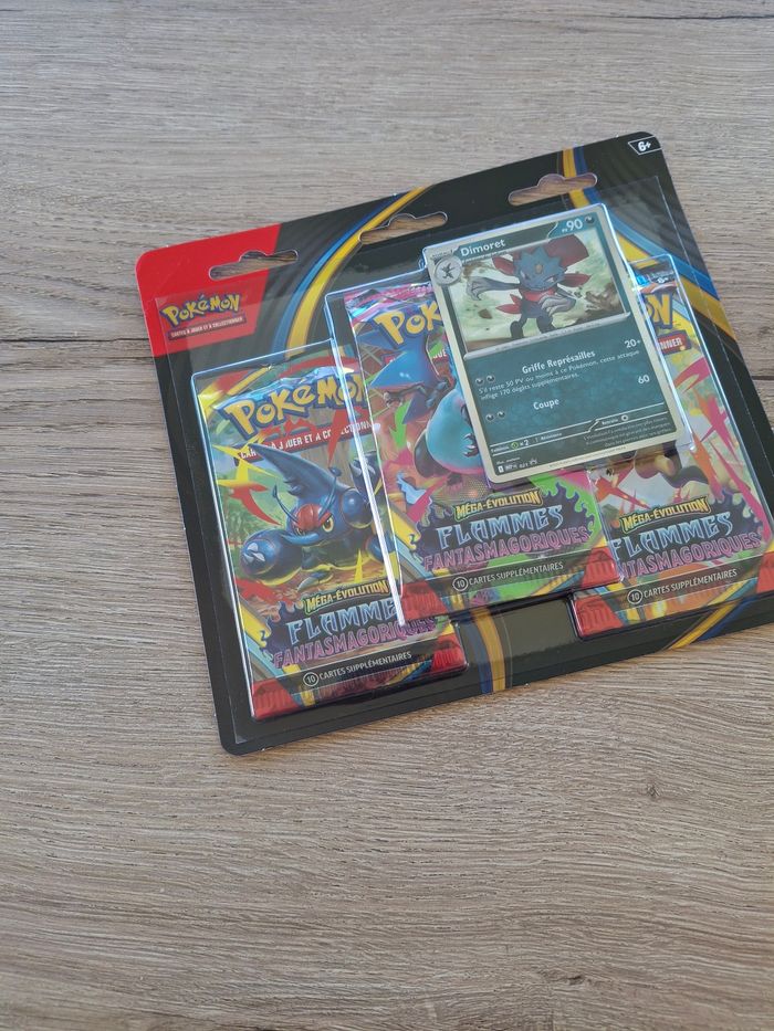 Tripack Pokemon Mega Évolution Flammes Fantasmagorique - 3 animations - photo numéro 2