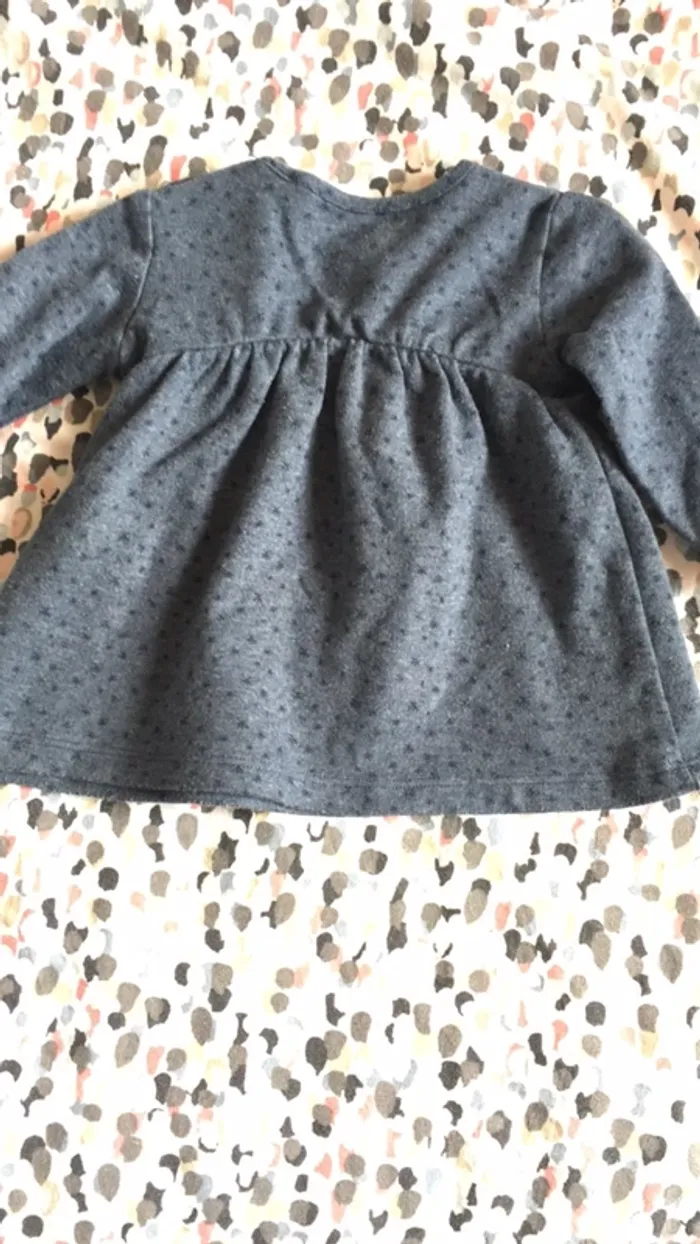 Robe zara 1/3 mois bleu - photo numéro 4