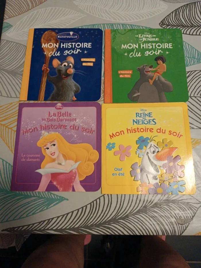 Collection de 4 livres Disney mon histoire du soir