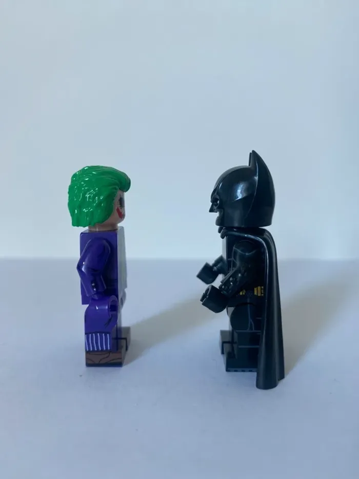 Figurine type lego Batman et le joker Dc comics - photo numéro 2