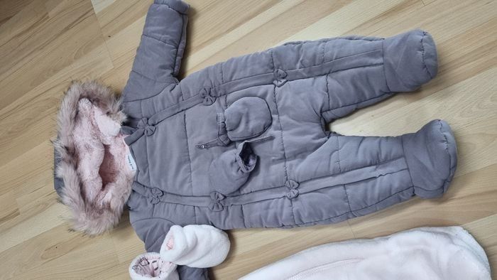 Vêtements bébé fille combipilote grenouillère - photo numéro 2