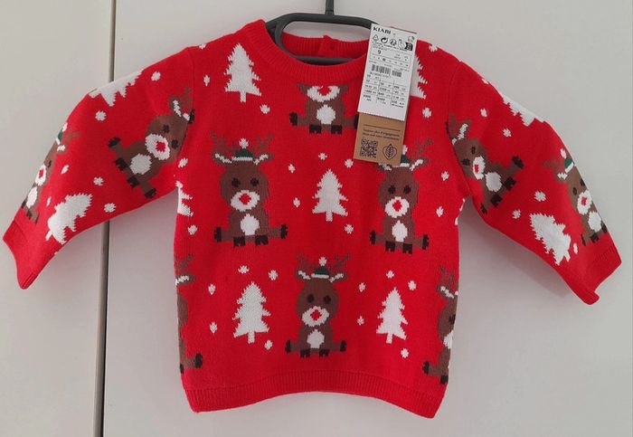 Pull Noël bébé garçon 9 mois