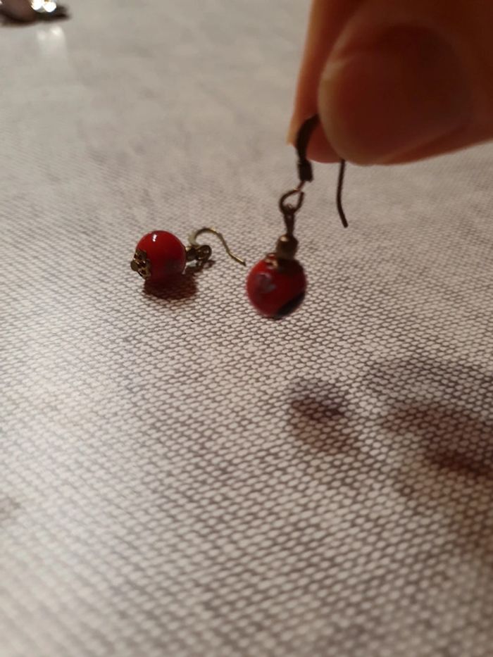 Boucles d'oreilles vintage - photo numéro 2