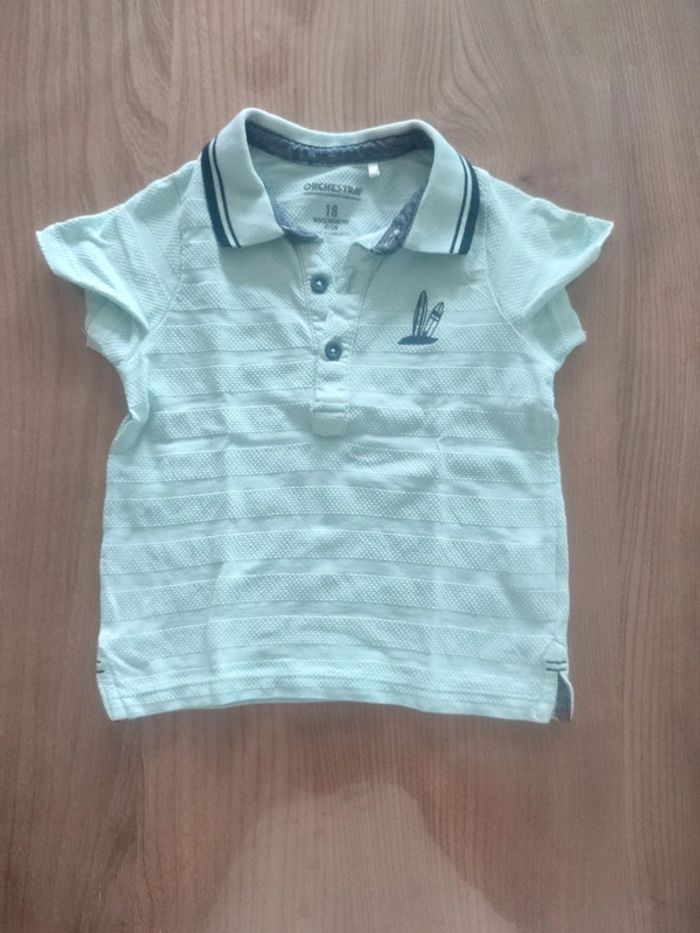 Polo manche courte garçon 18 mois