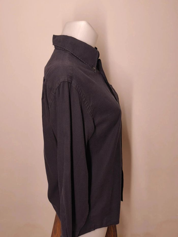 Chemise Lacoste Femme Taille 38 Bleu - photo numéro 3