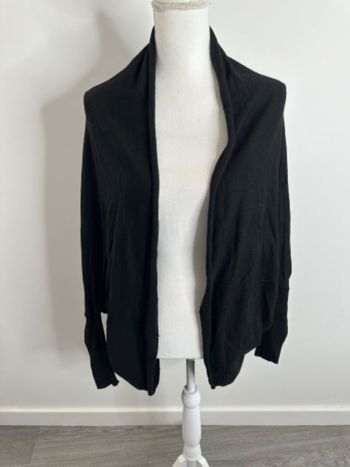 Cardigan oversize chauve souris noir Zara T38 M