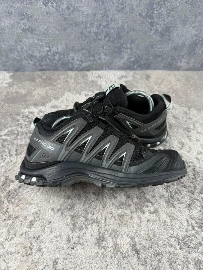 Salomon XA Pro 3D - Trekking Shoes - Black & Grey - photo numéro 6