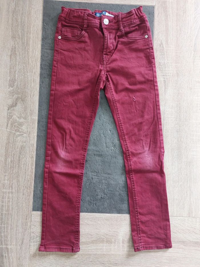 Lot de 2 jeans skinny réglable 👦 Okaidi 8ans - photo numéro 8