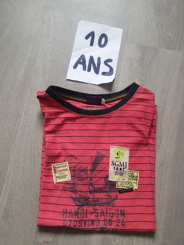 Maillot t-shirt 10ans