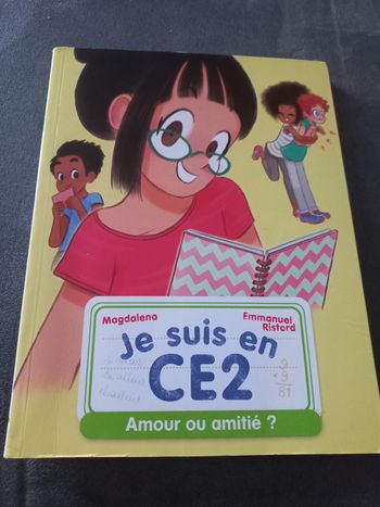Livre je suis en ce2 amour ou amitié 