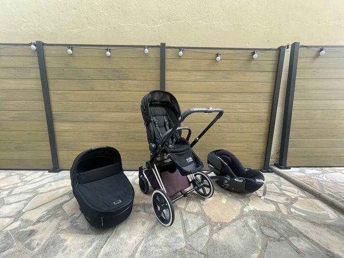 Poussette cybex priam + nacelle + cosy + accessoires - photo numéro 2