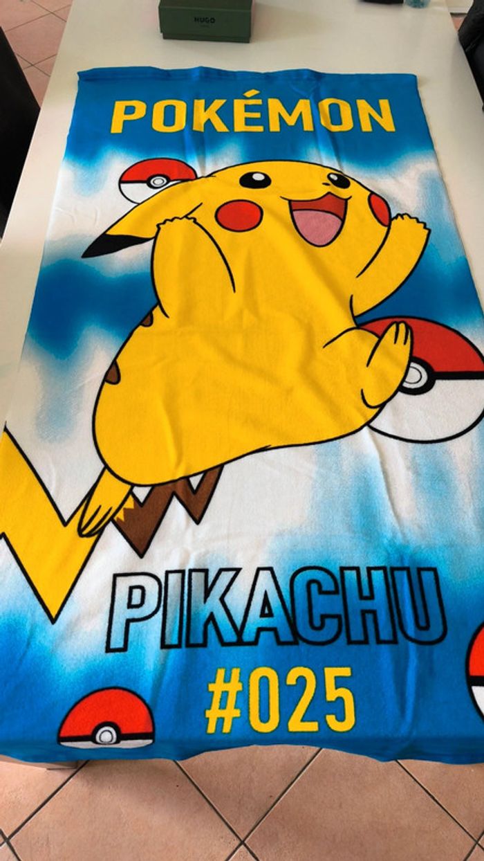 Serviette pikachu